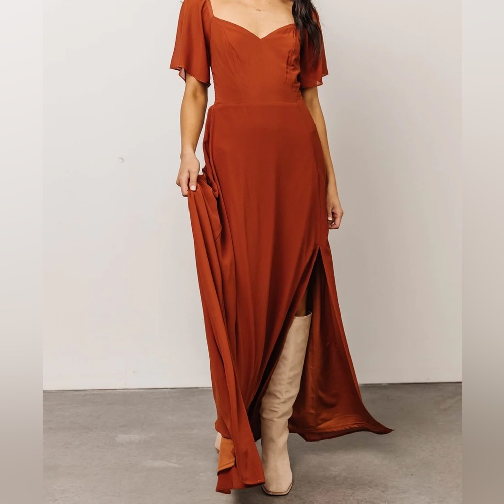 Sierra Sweetheart Maxi Dress spice